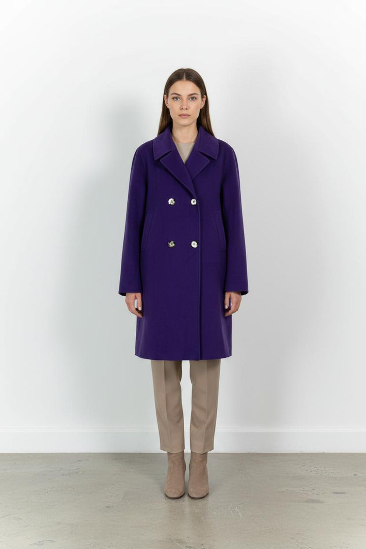 Manteau Violet - Taille XXXL/46 de la marque Marina Rinaldi | PARAD44951 - Vendu par Paradigme - Image 1