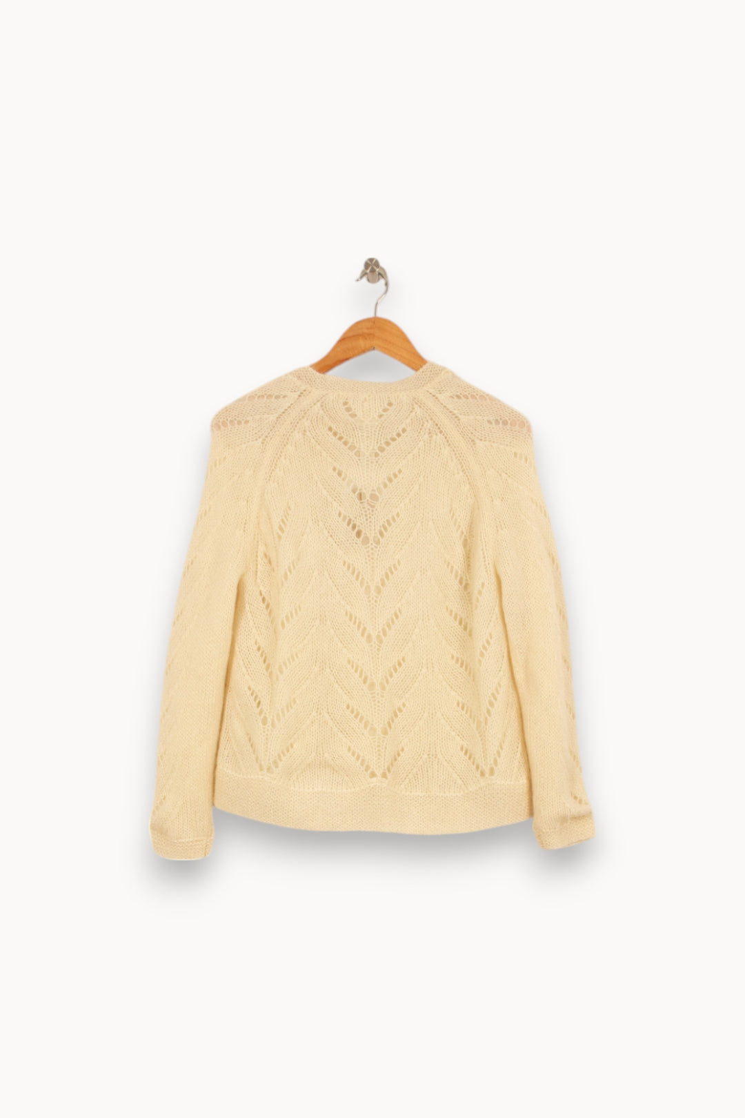 Cardigan Écru - Taille S/36 de la marque Des petits hauts | PARAD44954 - Vendu par Paradigme - Image 4