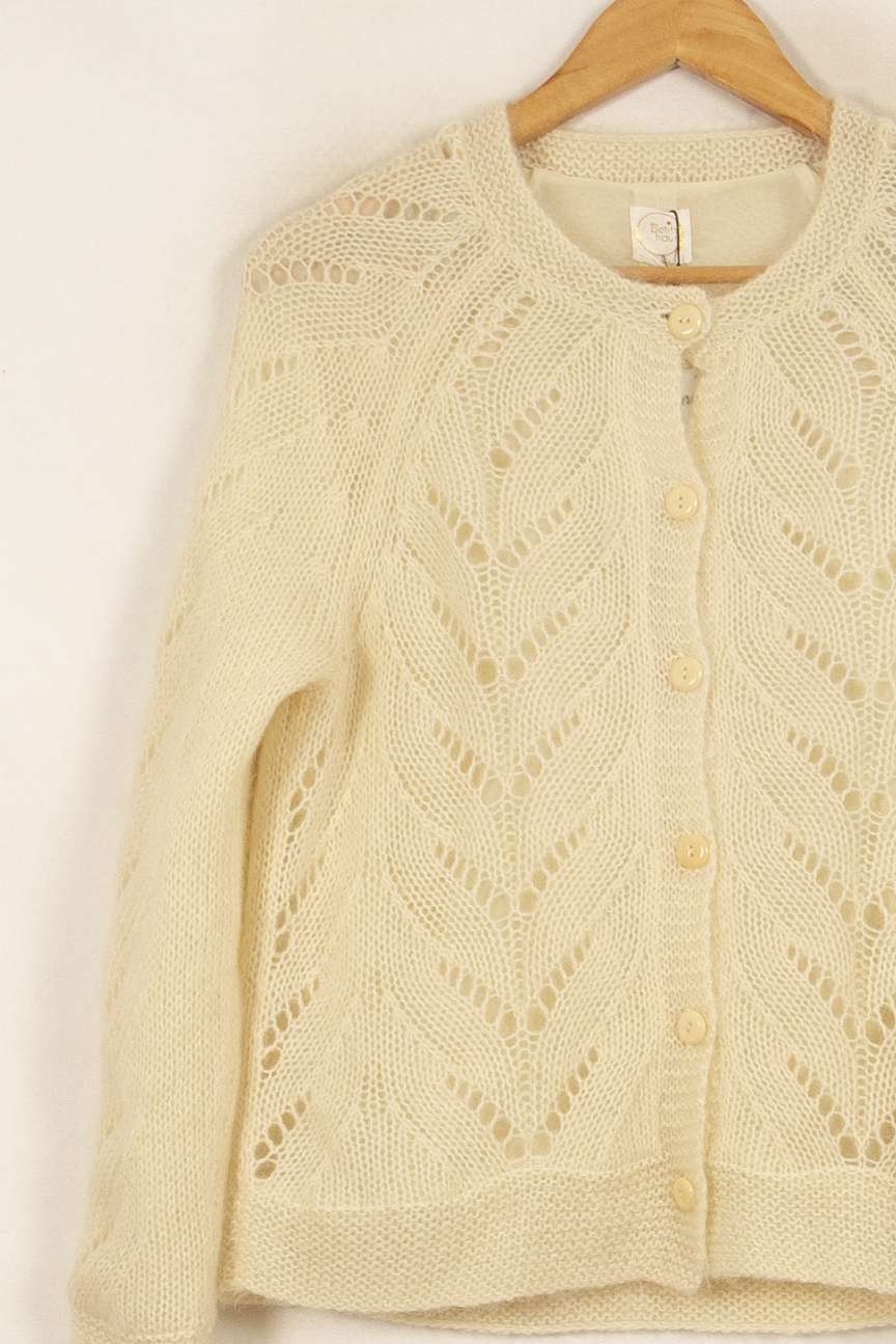Cardigan Écru - Taille S/36 de la marque Des petits hauts | PARAD44954 - Vendu par Paradigme - Image 3
