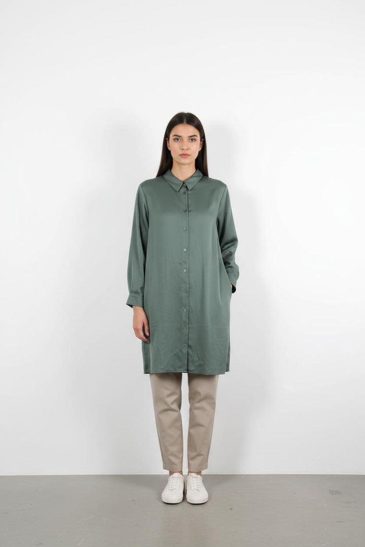 Robe Chemise Verte - Taille M/38