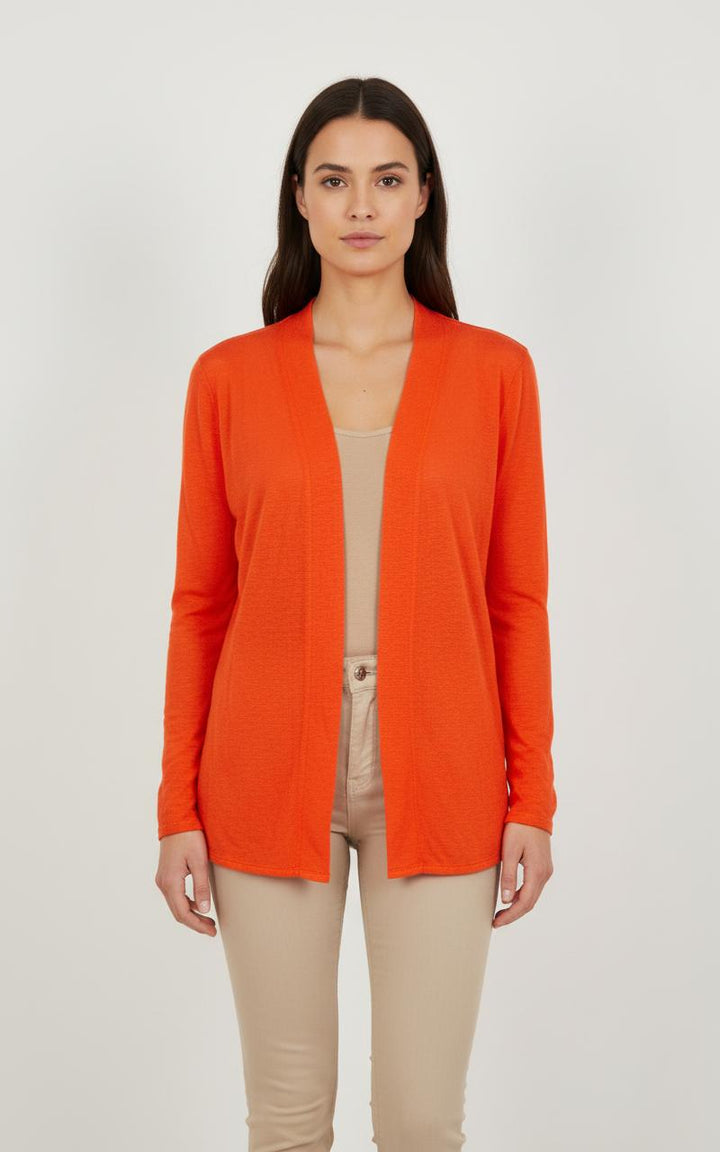 Cardigan Orange - Taille XL/42