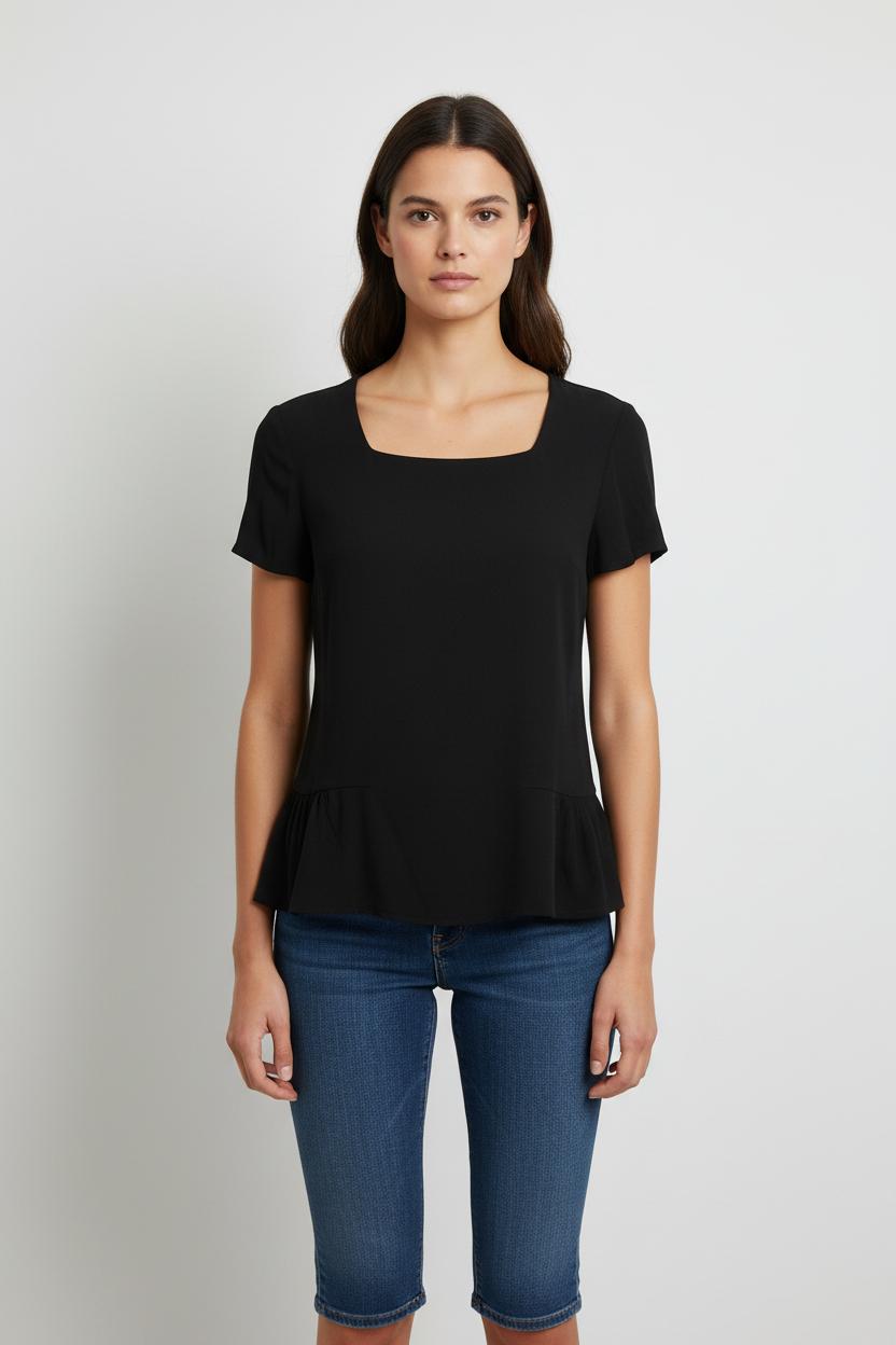 Blouse Noire - Taille M/38