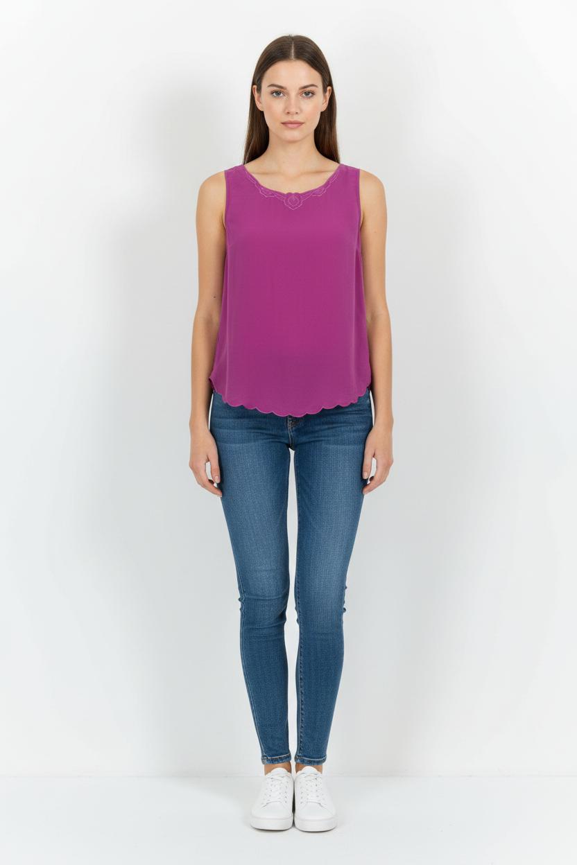 Débardeur Violet - Taille S/36 de la marque Des petits hauts | PARAD44982 - Vendu par Paradigme - Image 1