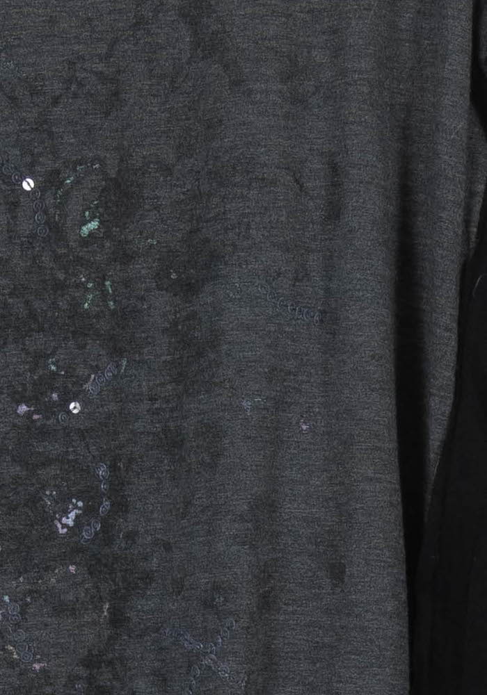 Blouse Grise et Noire - Taille S/36 de la marque I.Code | PARAD44983 - Vendu par Paradigme - Image 3