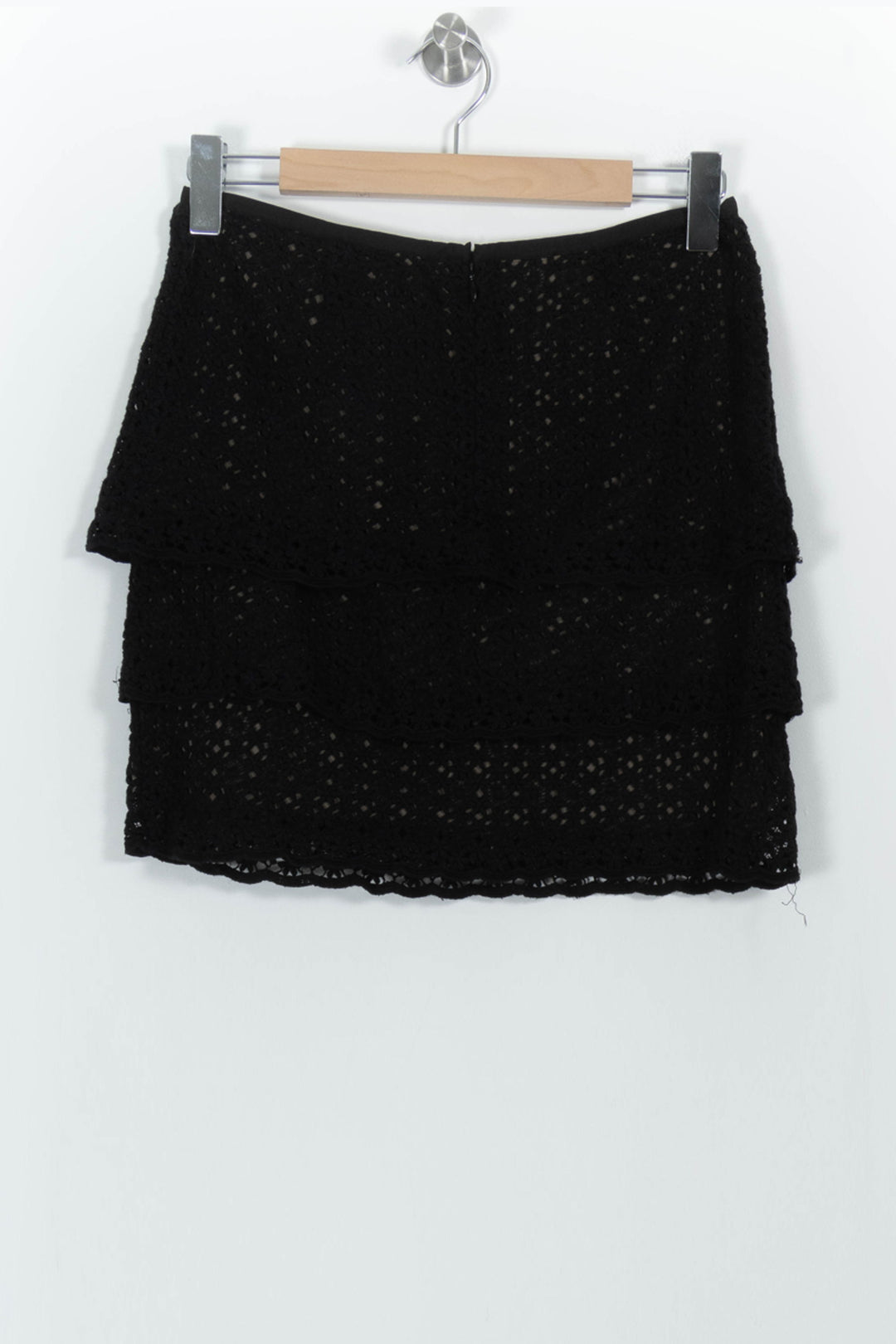 Jupe Courte Noire - Taille M/38 de la marque IKKS | PARAD44985 - Vendu par Paradigme - Image 4