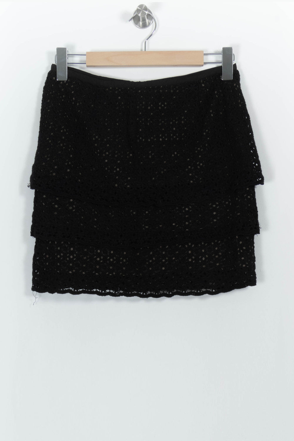 Jupe Courte Noire - Taille M/38 de la marque IKKS | PARAD44985 - Vendu par Paradigme - Image 2
