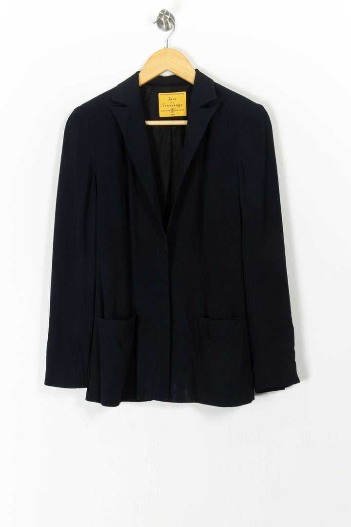 Blazer Bleu - Taille M/38 de la marque Ines de la Fressange Paris | PARAD44988 - Vendu par Paradigme - Image 2