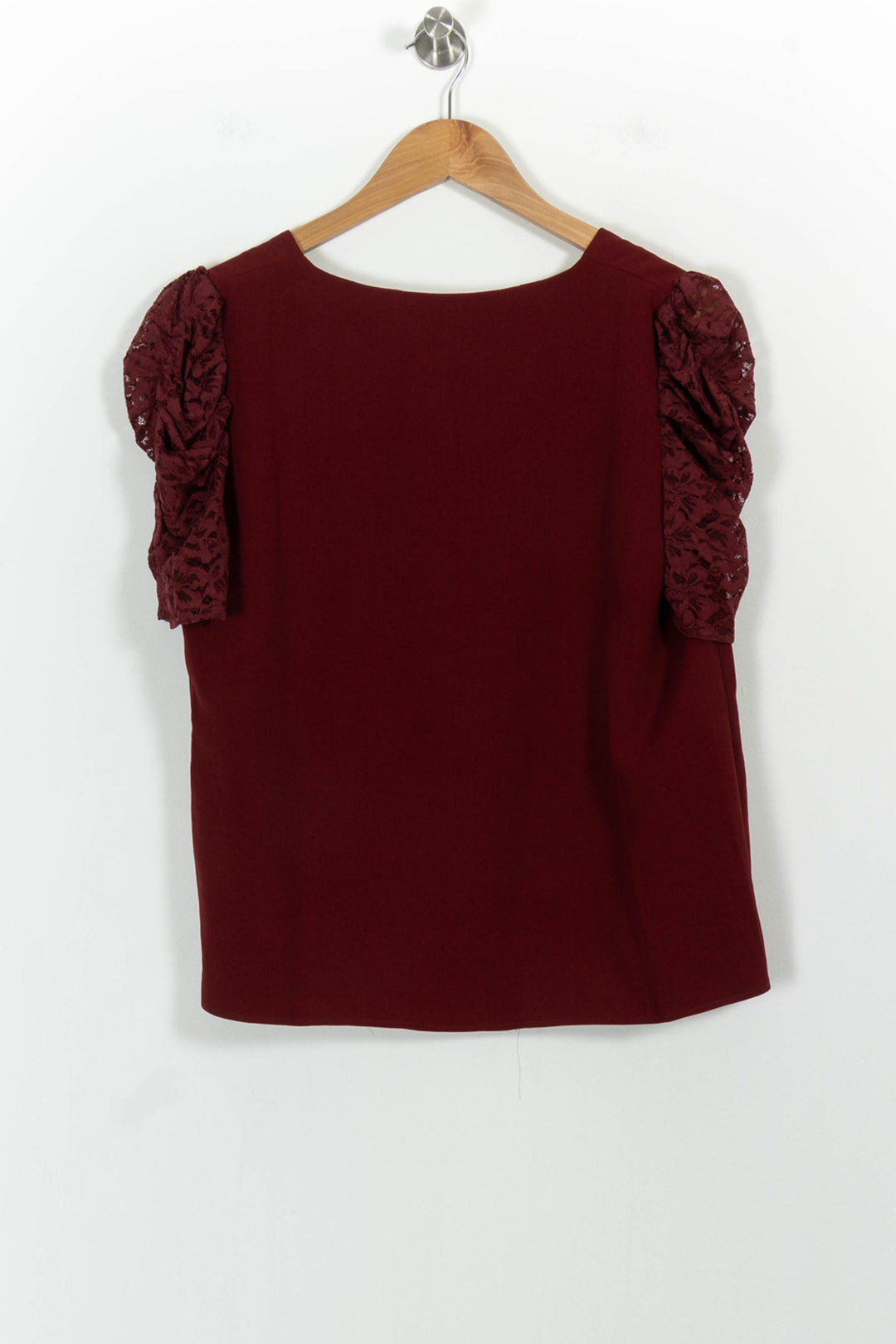 Blouse Bordeaux - Taille L/40 de la marque Sézane | PARAD44992 - Vendu par Paradigme - Image 4