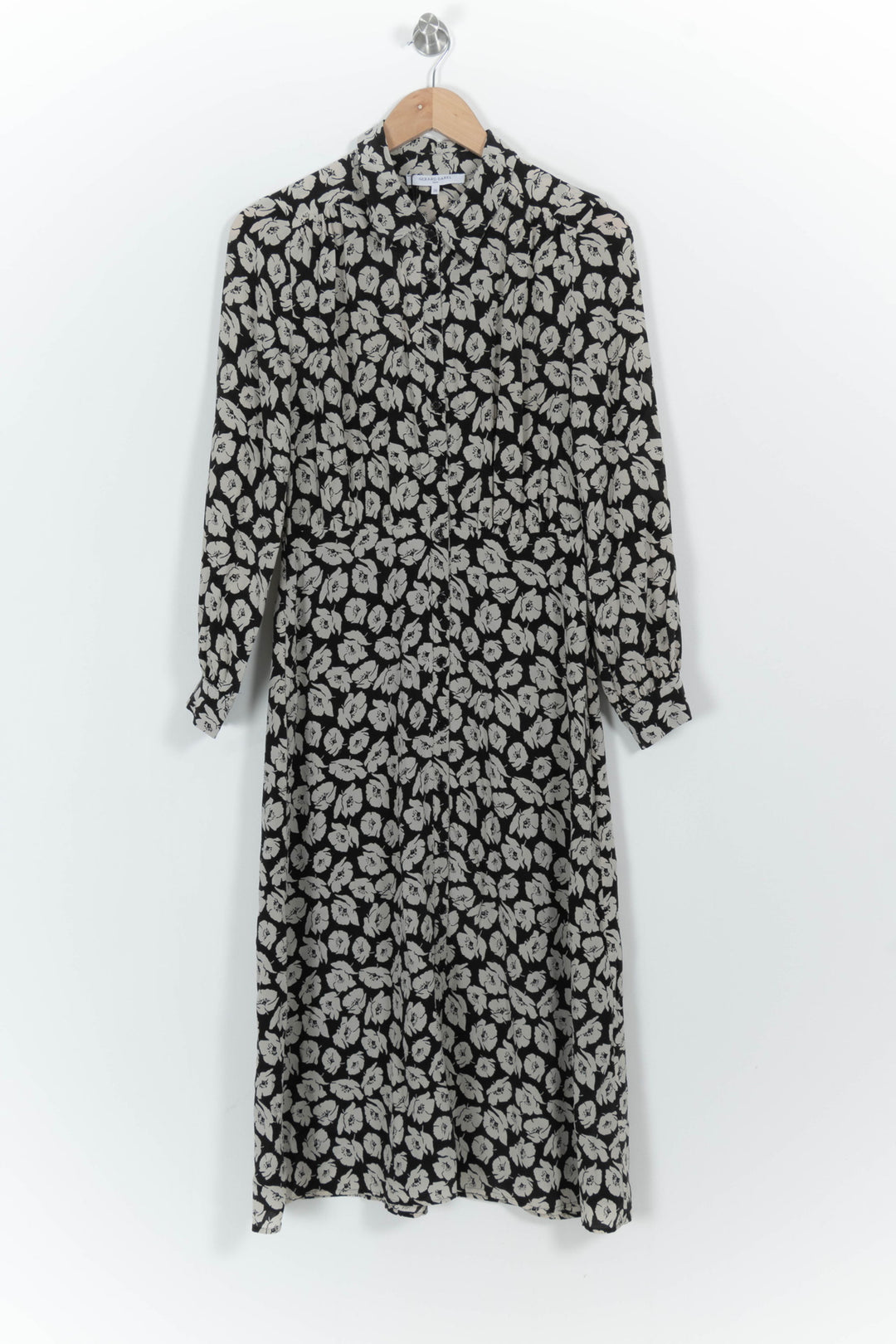 Robe Longue Noire et Blanche - Taille S/36 de la marque Gerard Darel | PARAD44996 - Vendu par Paradigme - Image 2