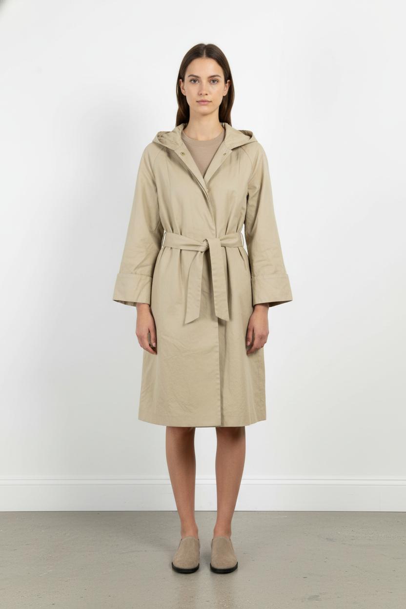 Trench Beige - Taille S/36 de la marque Maje | PARAD44999 - Vendu par Paradigme - Image 1