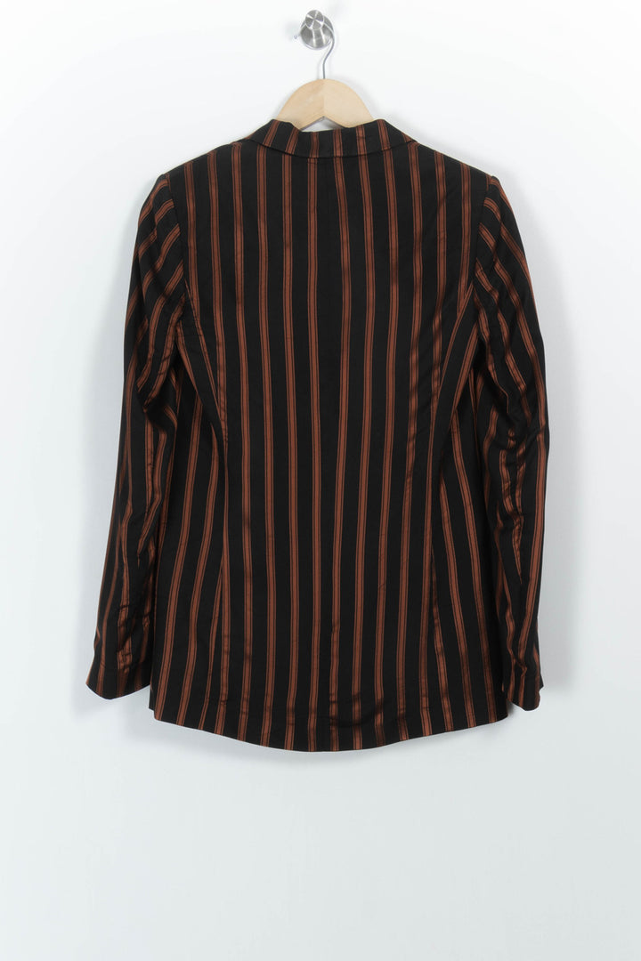 Blazer Noir et Marron - Taille XS/34 de la marque Claudie Pierlot | PARAD45000 - Vendu par Paradigme - Image 4