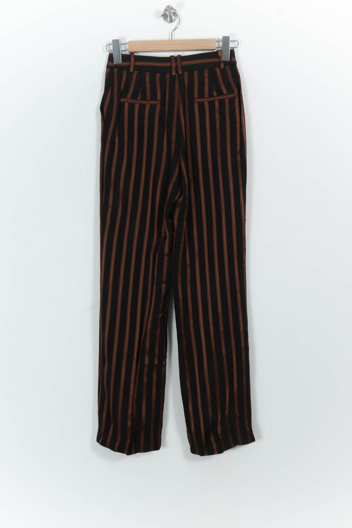 Pantalon Noir et Marron - Taille XS/34 de la marque Claudie Pierlot | PARAD45001 - Vendu par Paradigme - Image 4
