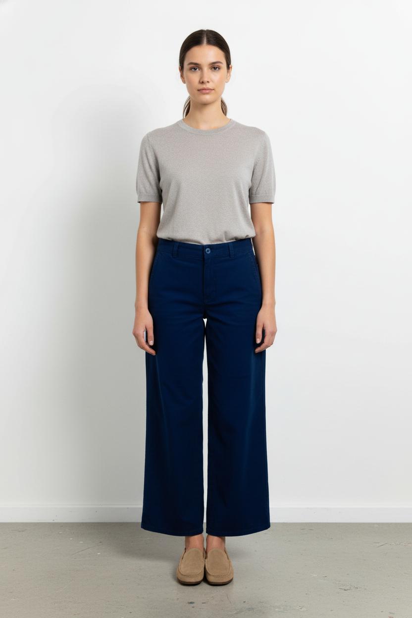Pantalon Bleu - Taille M/38 de la marque Agnès b. | PARAD45004 - Vendu par Paradigme - Image 1
