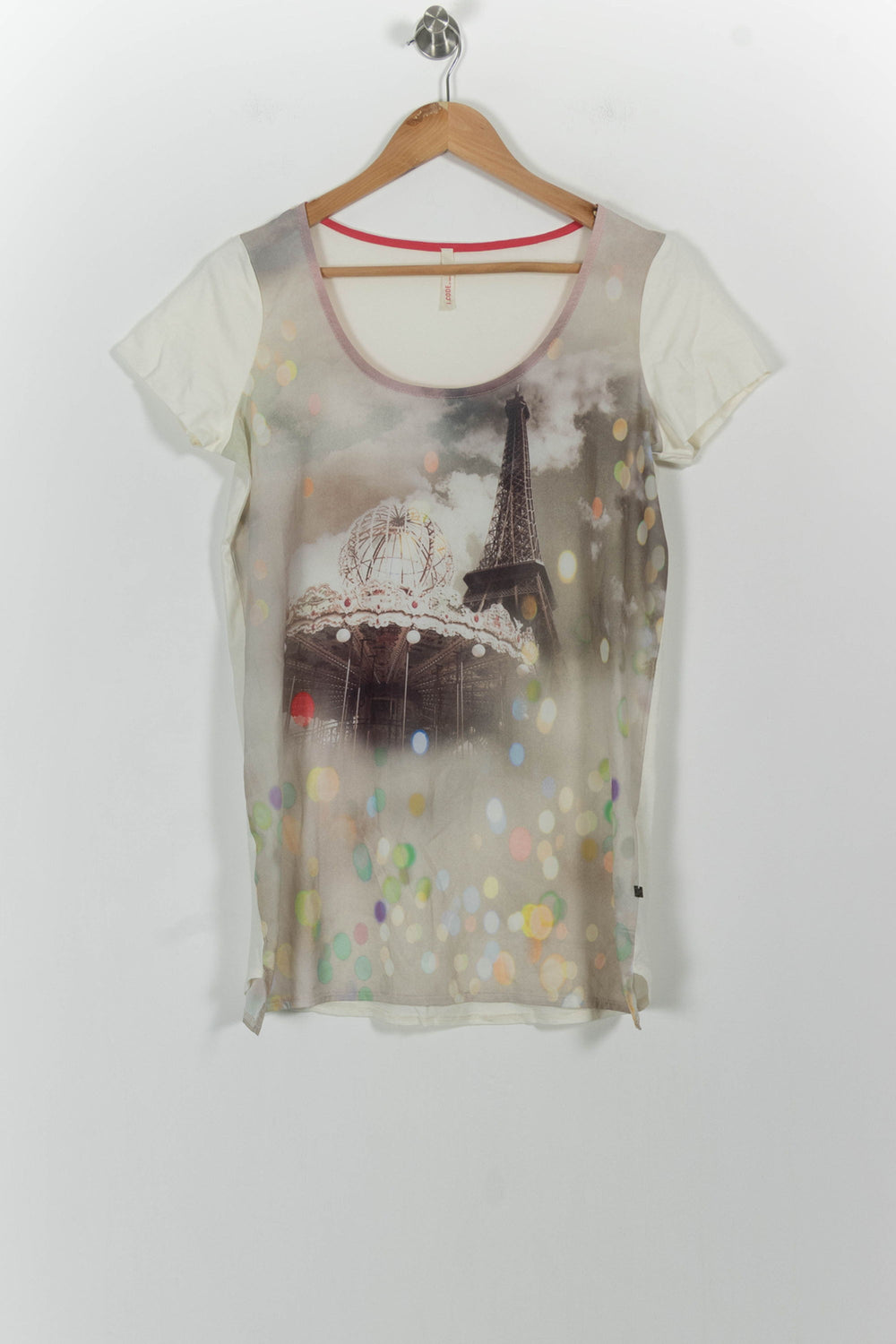 Tee-shirt Beige - Taille S/36 de la marque I.Code | PARAD45011 - Vendu par Paradigme - Image 2