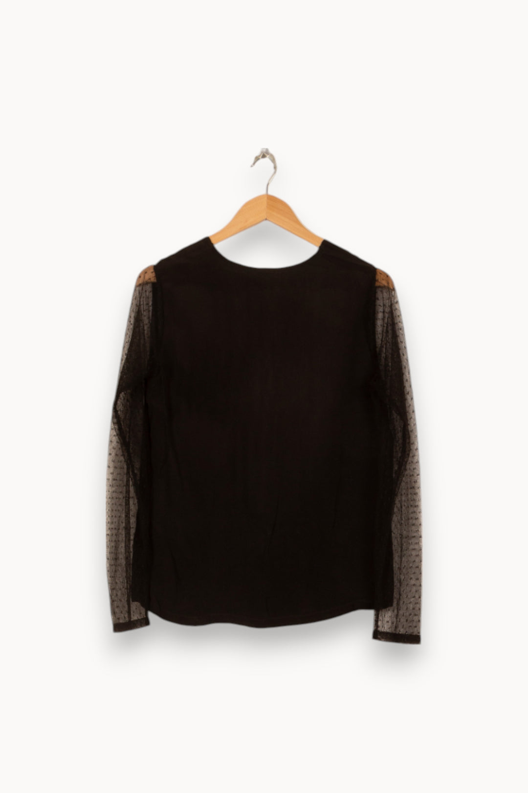 Blouse Noire - Taille L/40 de la marque Petite Mendigote | PARAD45031 - Vendu par Paradigme - Image 4