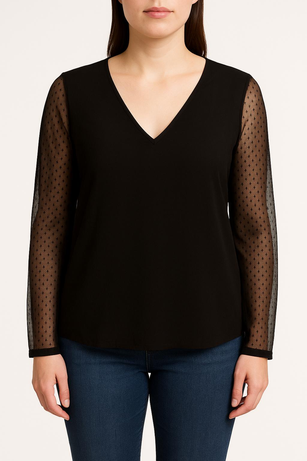 Blouse Noire - Taille L/40 de la marque Petite Mendigote | PARAD45031 - Vendu par Paradigme - Image 1