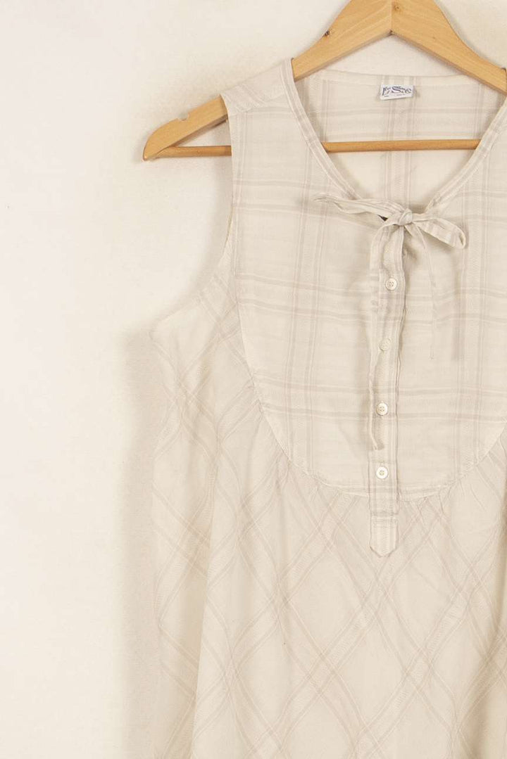 Robe Sans Manches Blanche - Taille M/38 de la marque Levi's | PARAD45035 - Vendu par Paradigme - Image 3