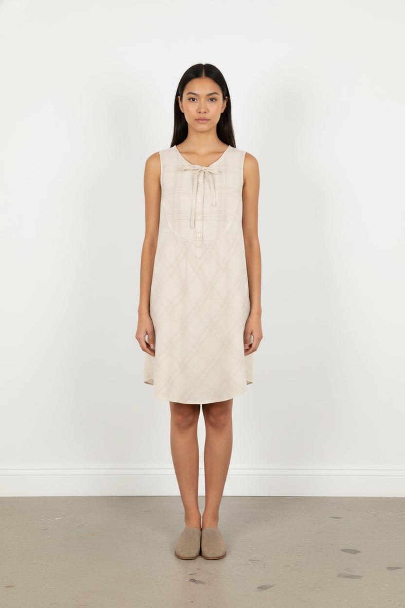 Robe Sans Manches Blanche - Taille M/38