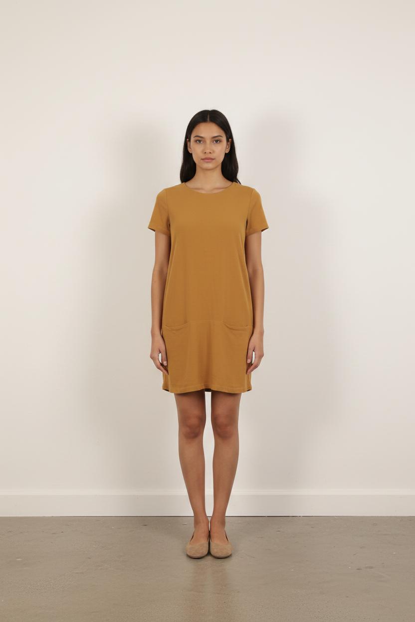 Robe Courte Jaune - Taille XS/34