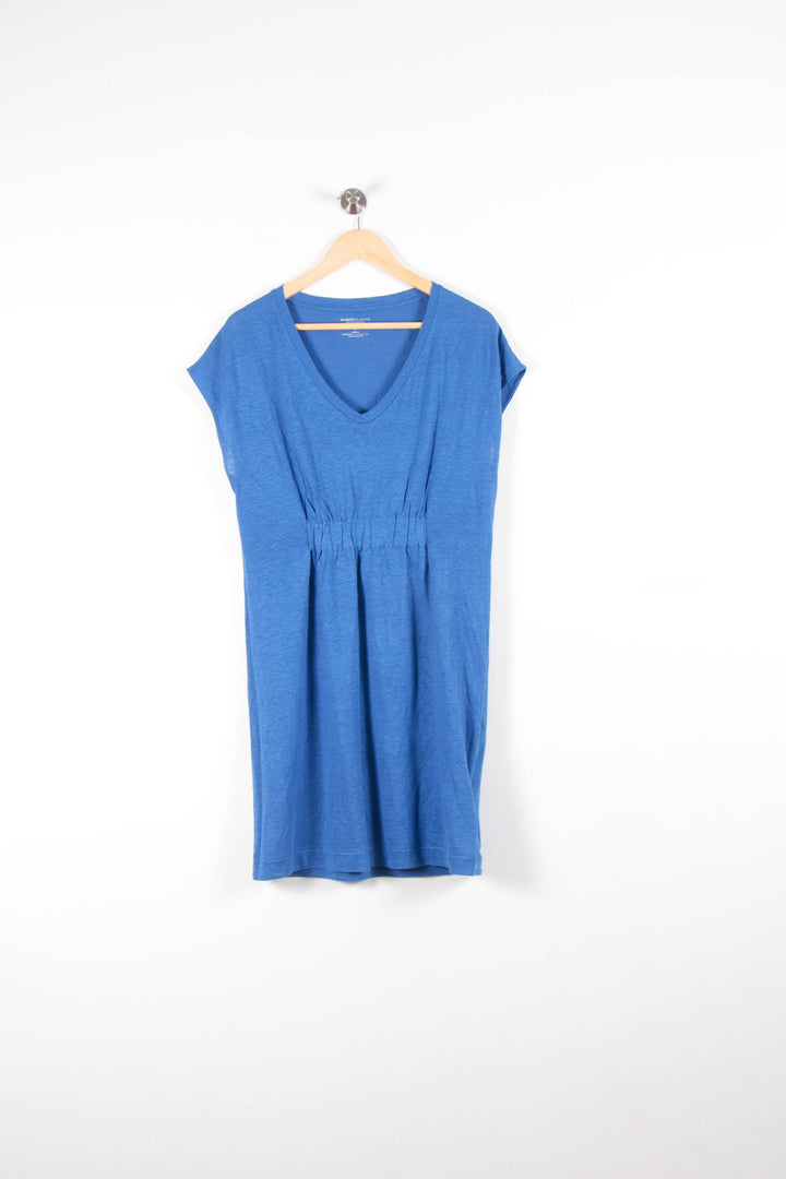 Robe Courte Bleue - Taille M/38 de la marque Majestic Filatures | PARAD45055 - Vendu par Paradigme - Image 2