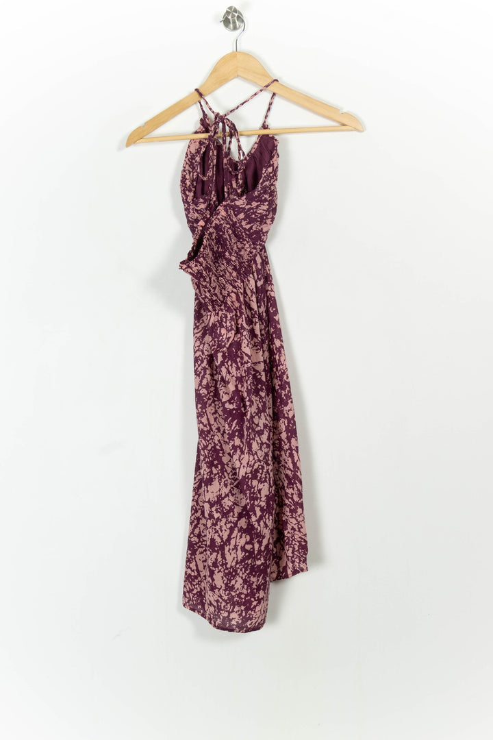 Robe Courte Violette et Rose - Taille L/40 de la marque Galeries Lafayette | PARAD45056 - Vendu par Paradigme - Image 4