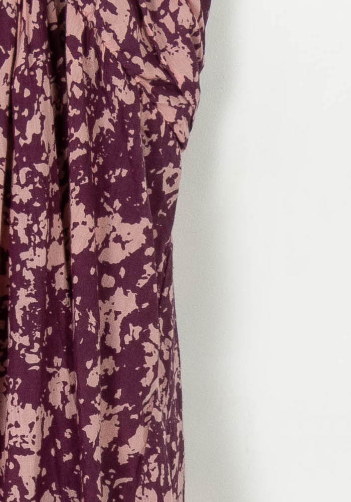 Robe Courte Violette et Rose - Taille L/40 de la marque Galeries Lafayette | PARAD45056 - Vendu par Paradigme - Image 3