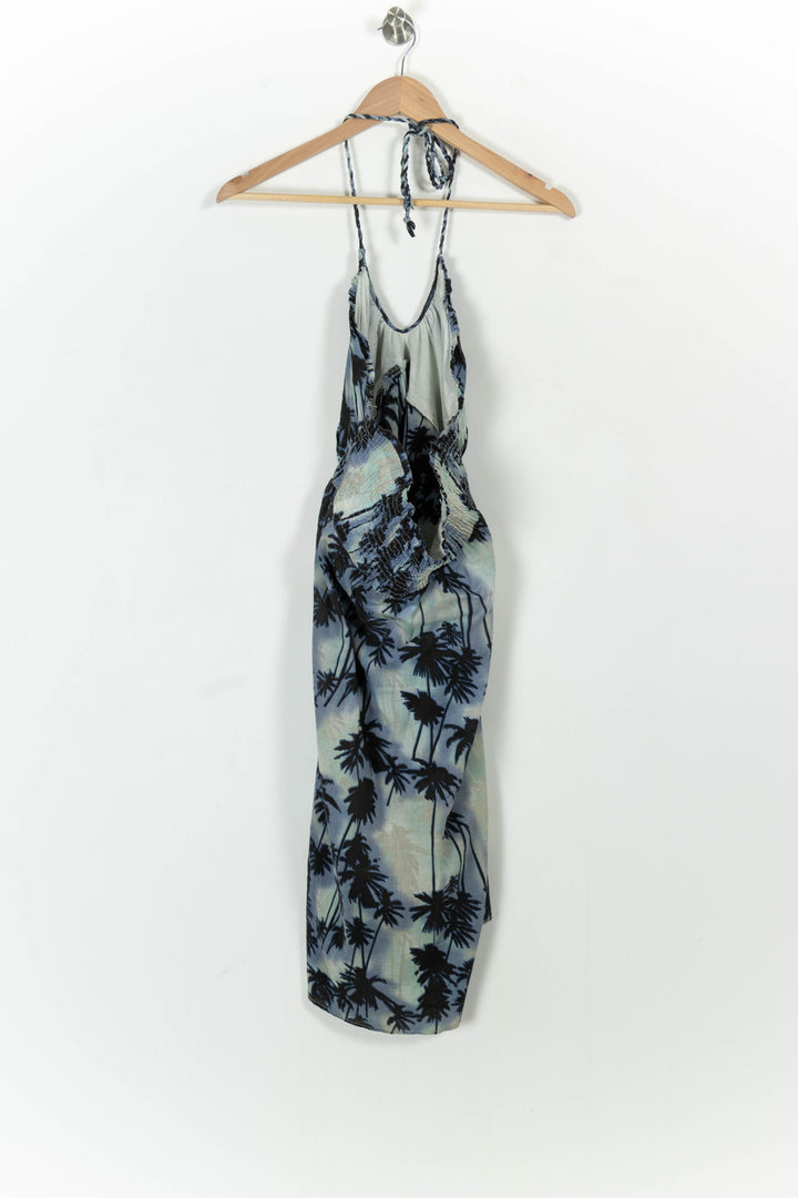Robe Longue Bleu et Noir - Taille L/40 de la marque Galeries Lafayette | PARAD45057 - Vendu par Paradigme - Image 4