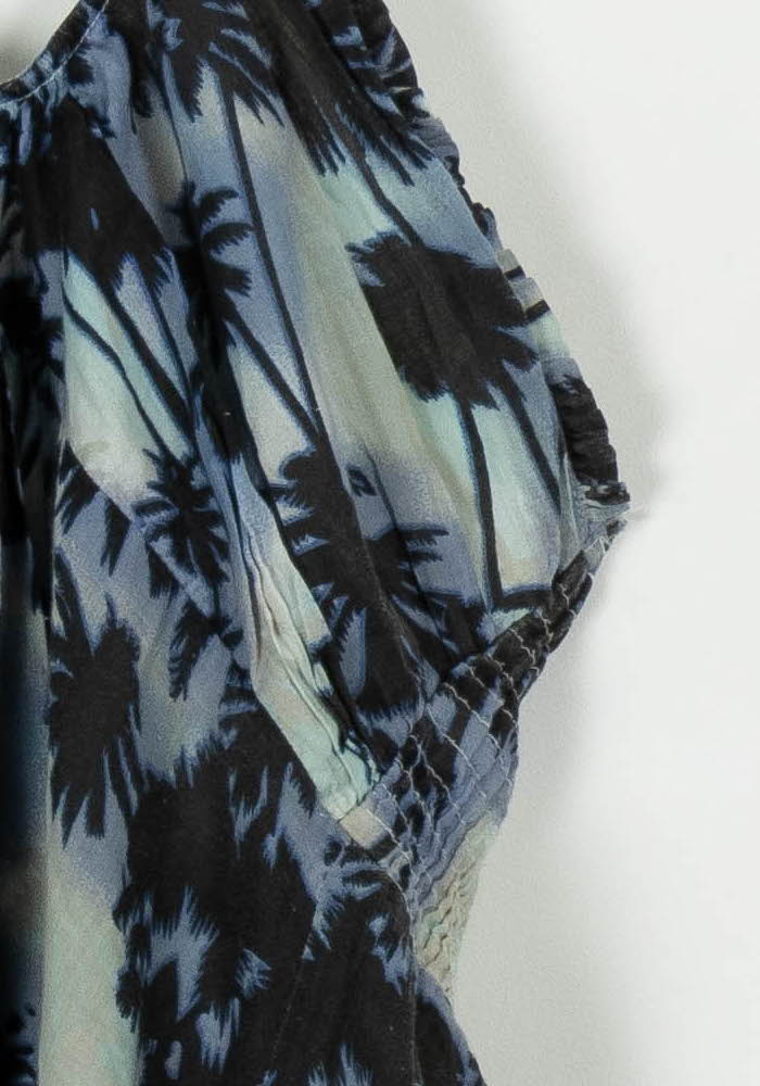 Robe Longue Bleu et Noir - Taille L/40 de la marque Galeries Lafayette | PARAD45057 - Vendu par Paradigme - Image 3