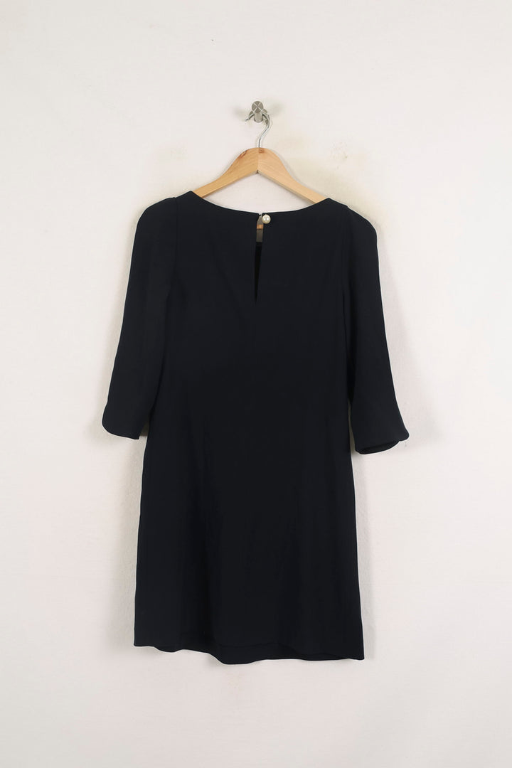 Robe Droite Bleue - Taille S/36 de la marque Claudie Pierlot | PARAD45066 - Vendu par Paradigme - Image 4