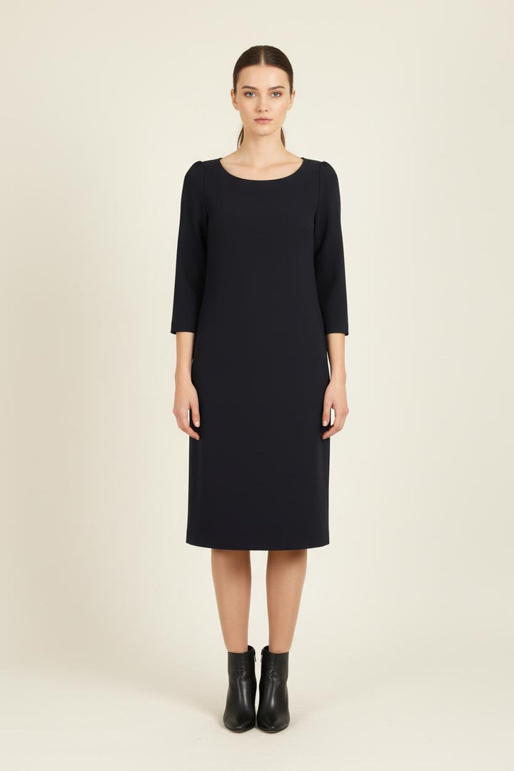 Robe Droite Bleue - Taille S/36 de la marque Claudie Pierlot | PARAD45066 - Vendu par Paradigme - Image 1
