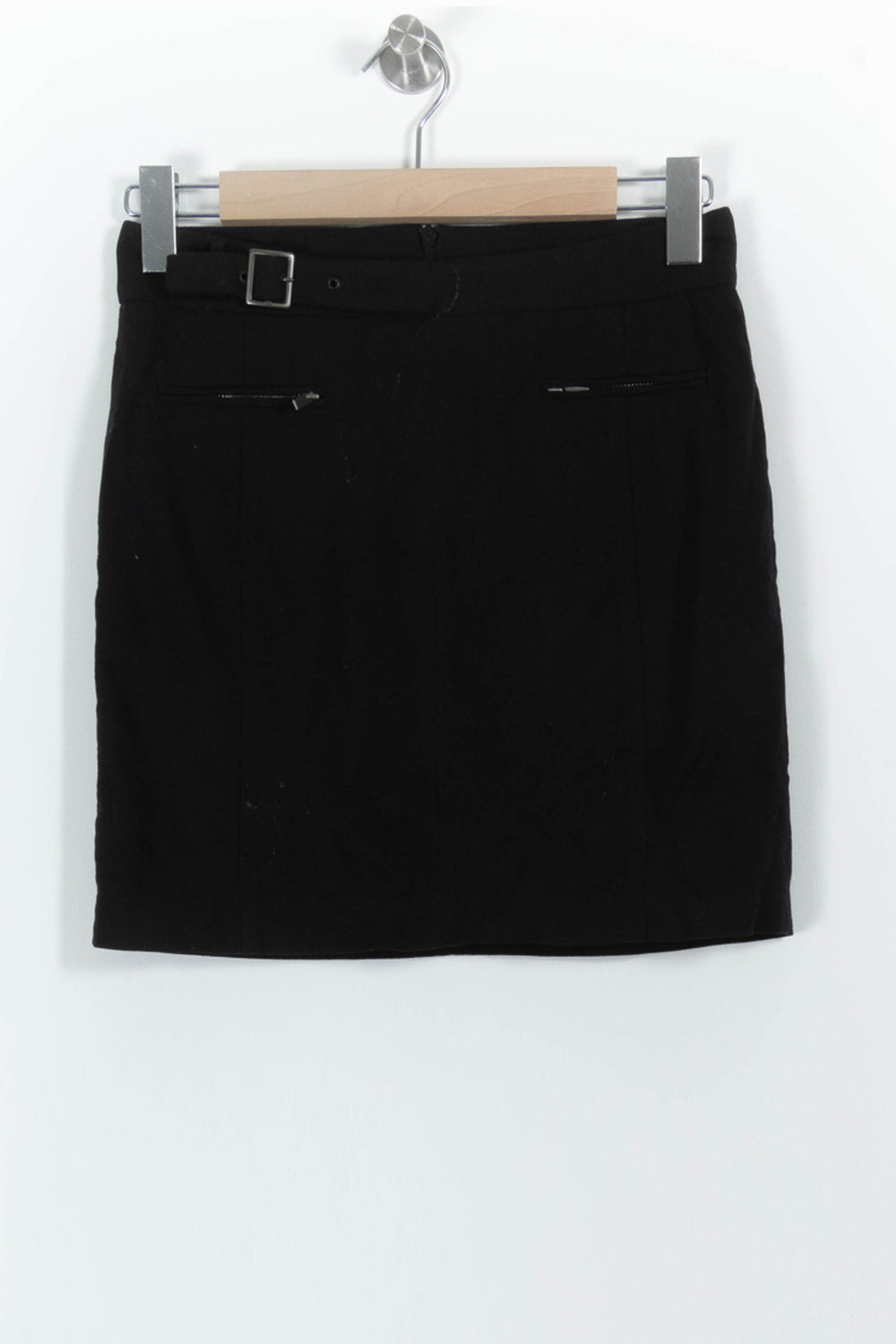 Jupe Droite Noire - Taille S/36 de la marque Comptoir des Cotonniers | PARAD45070 - Vendu par Paradigme - Image 2