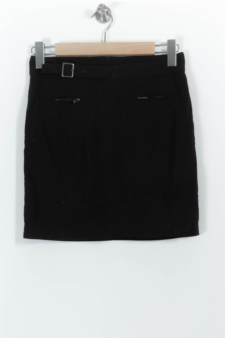 Jupe Droite Noire - Taille S/36 de la marque Comptoir des Cotonniers | PARAD45070 - Vendu par Paradigme - Image 2