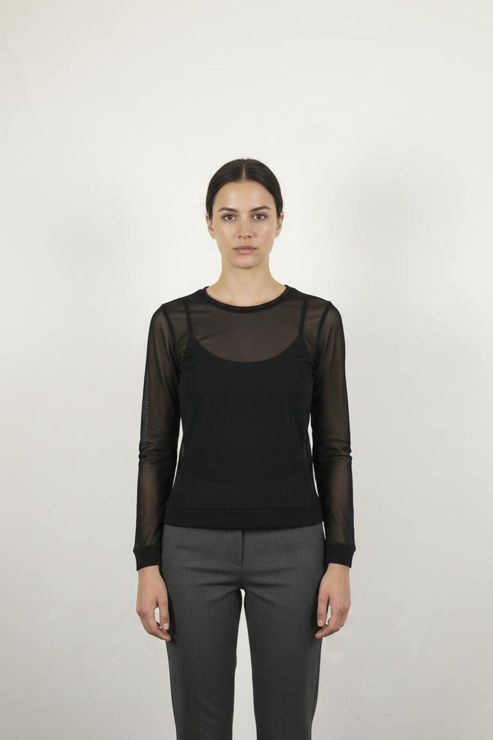 Blouse Noire - Taille S/36