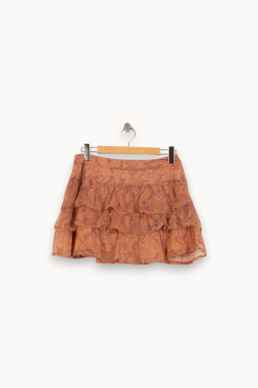 Jupe Volantée Rose - Taille L/40 de la marque Zadig&Voltaire | PARAD45091 - Vendu par Paradigme - Image 4