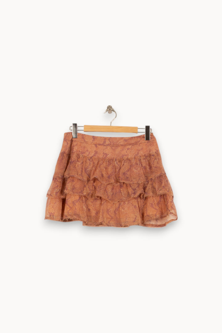 Jupe Volantée Rose - Taille L/40 de la marque Zadig&Voltaire | PARAD45091 - Vendu par Paradigme - Image 4