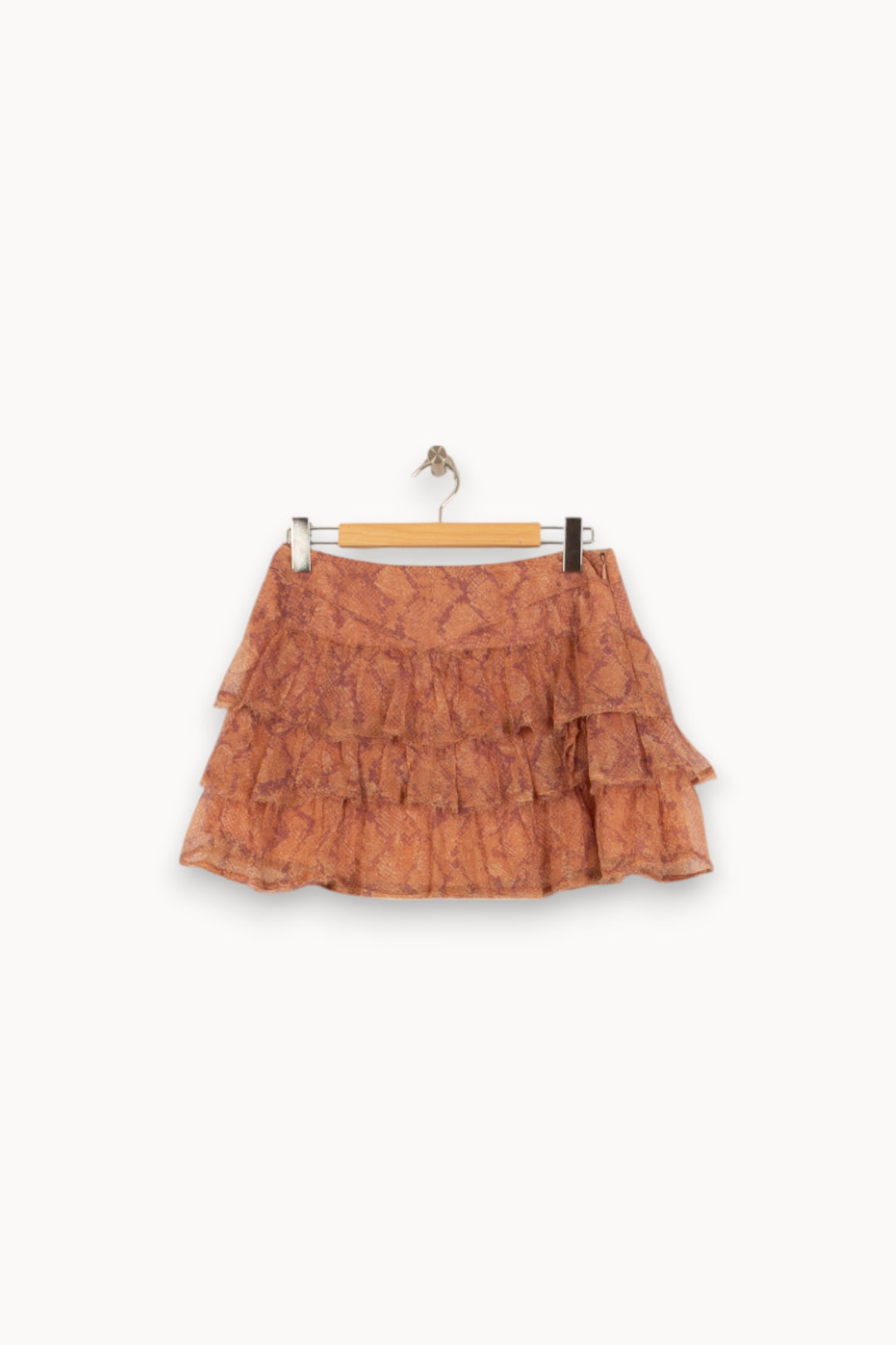 Jupe Volantée Rose - Taille L/40 de la marque Zadig&Voltaire | PARAD45091 - Vendu par Paradigme - Image 2