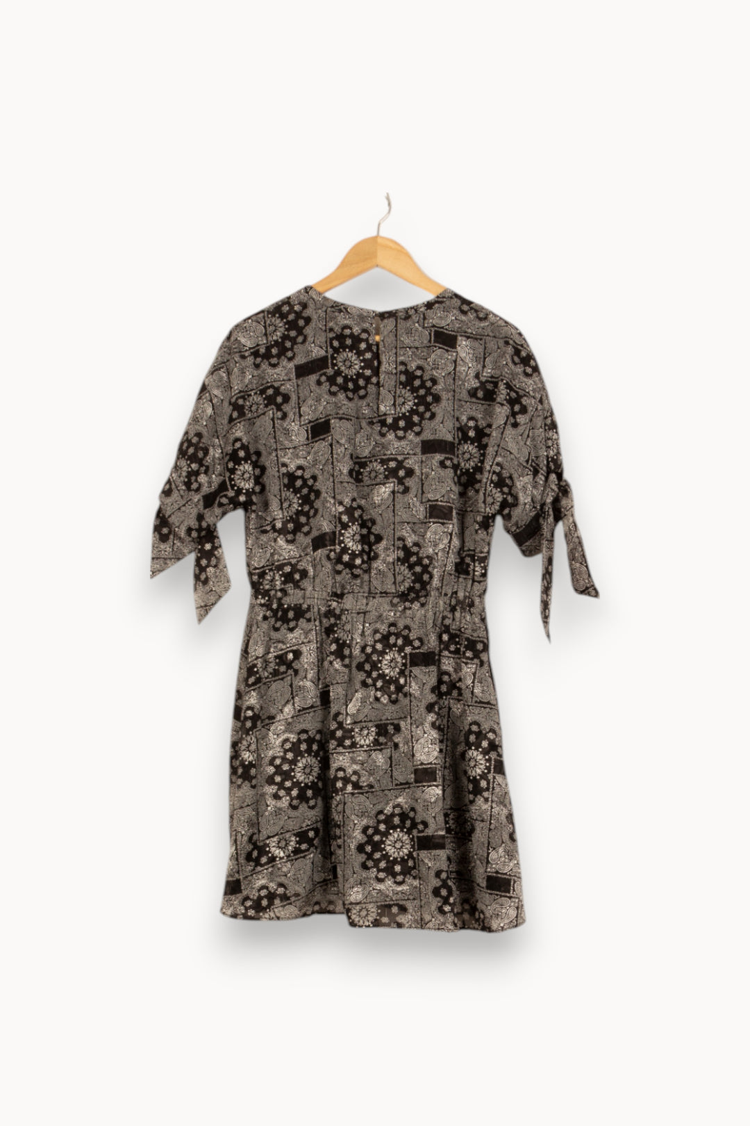 Robe Noire et Grise - Taille L/40 de la marque The Kooples | PARAD45092 - Vendu par Paradigme - Image 4