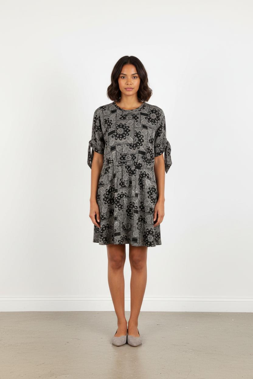 Robe Noire et Grise - Taille L/40