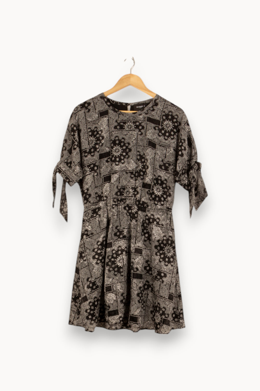 Robe Noire et Grise - Taille L/40 de la marque The Kooples | PARAD45092 - Vendu par Paradigme - Image 2