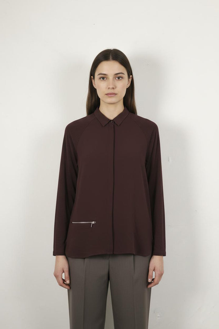 Chemise Marron - Taille M/38