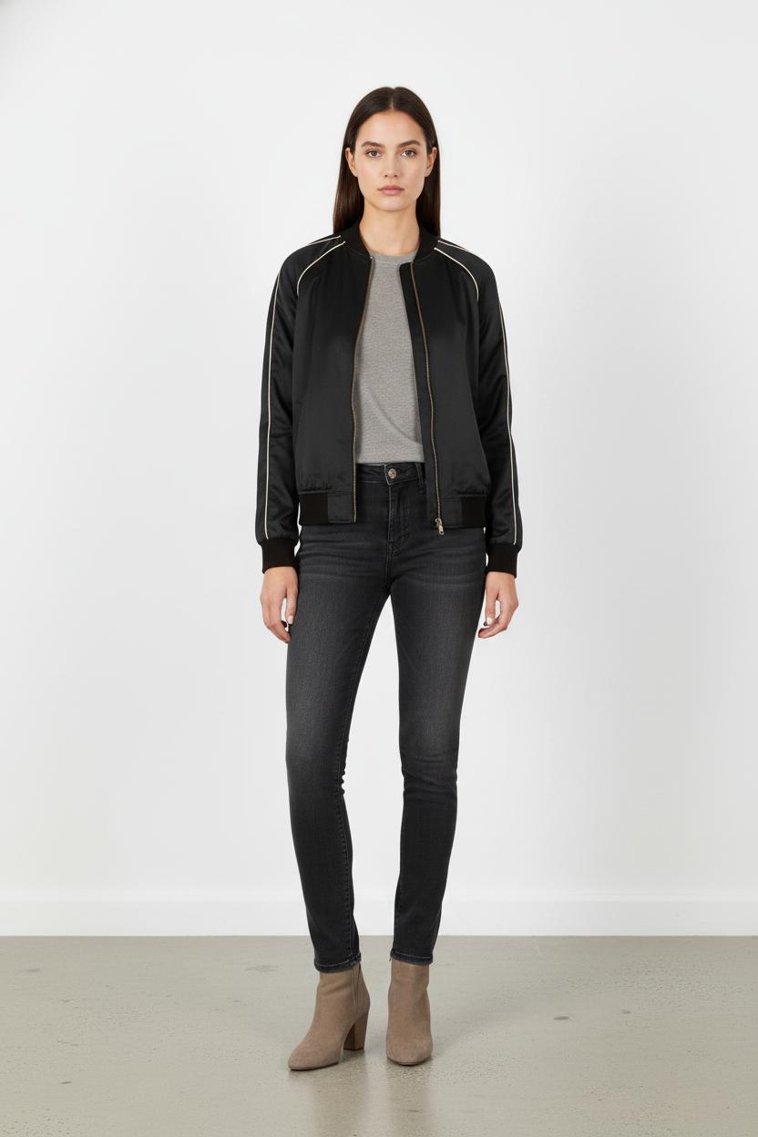 Blouson Noir - Taille S/36