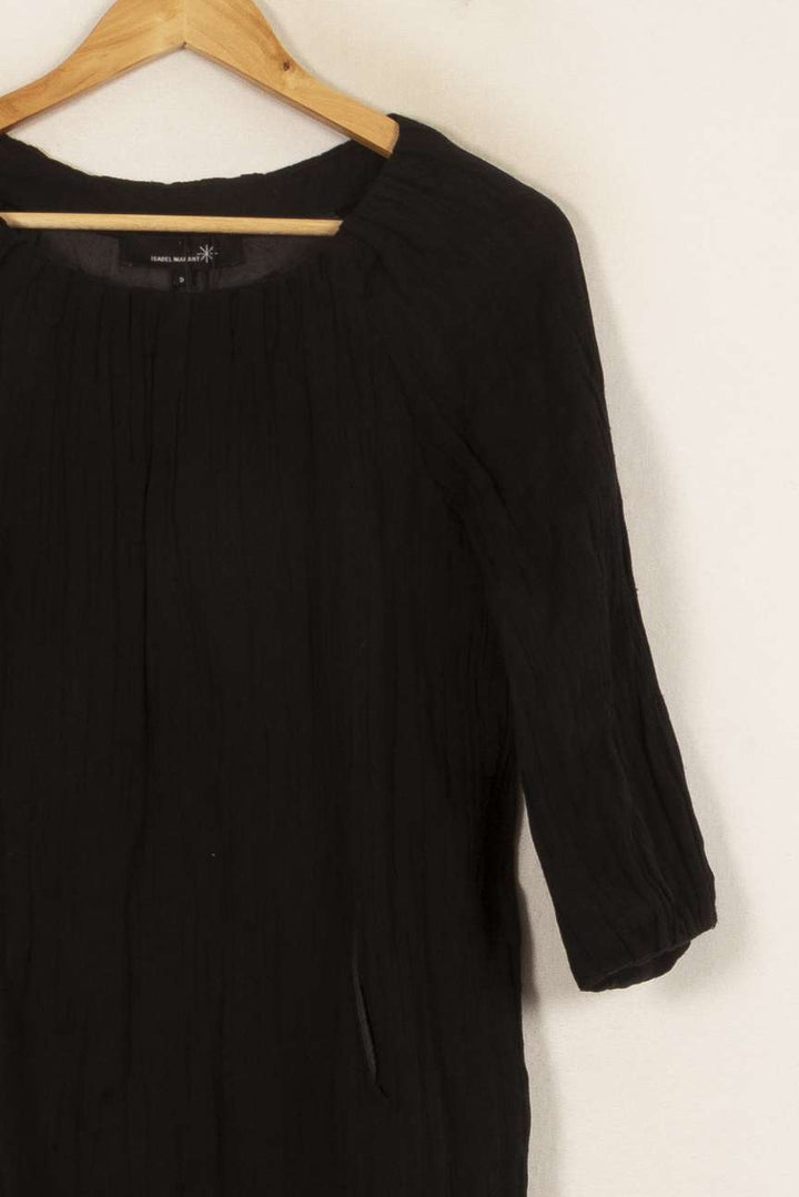 Robe Noire - Taille L/40 de la marque The Kooples | PARAD45104 - Vendu par Paradigme - Image 3