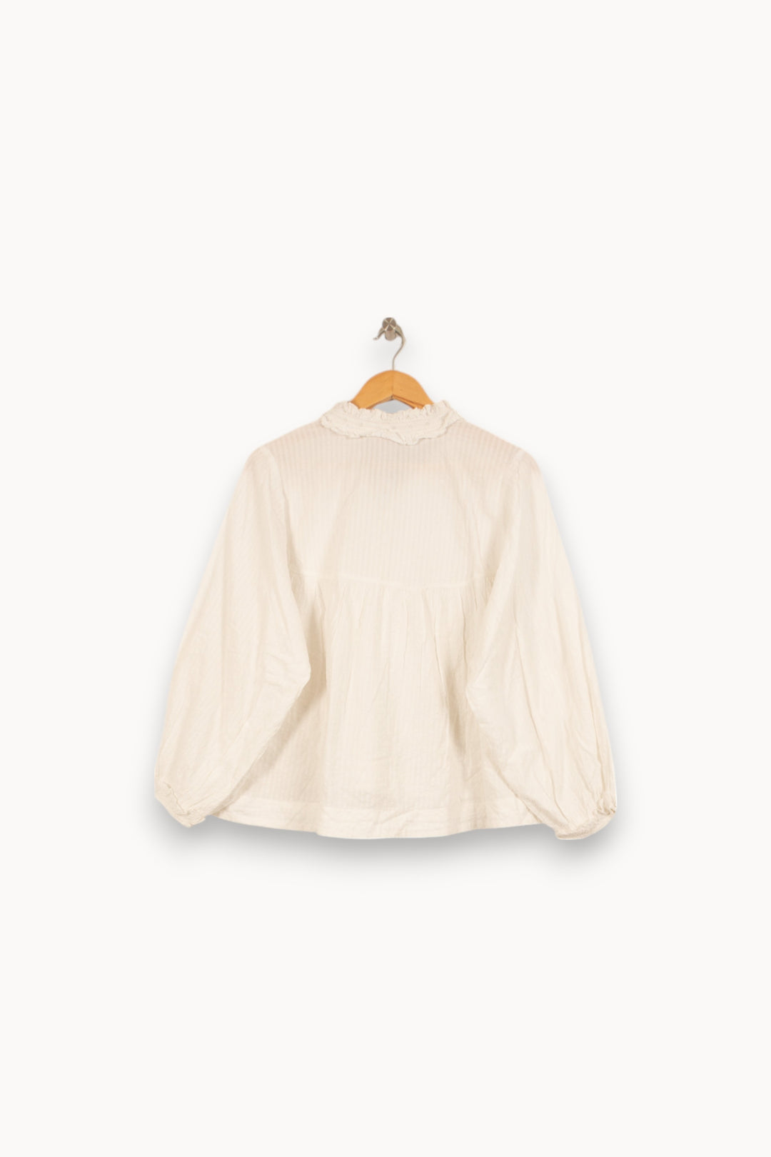 Blouse Blanche - Taille L/40 de la marque Vanessa Bruno | PARAD45111 - Vendu par Paradigme - Image 4