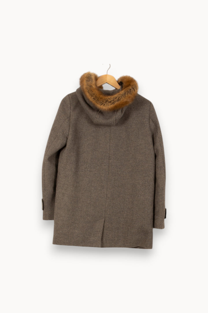 Manteau Gris - Taille XXL/44 de la marque Caroll | PARAD45113 - Vendu par Paradigme - Image 4