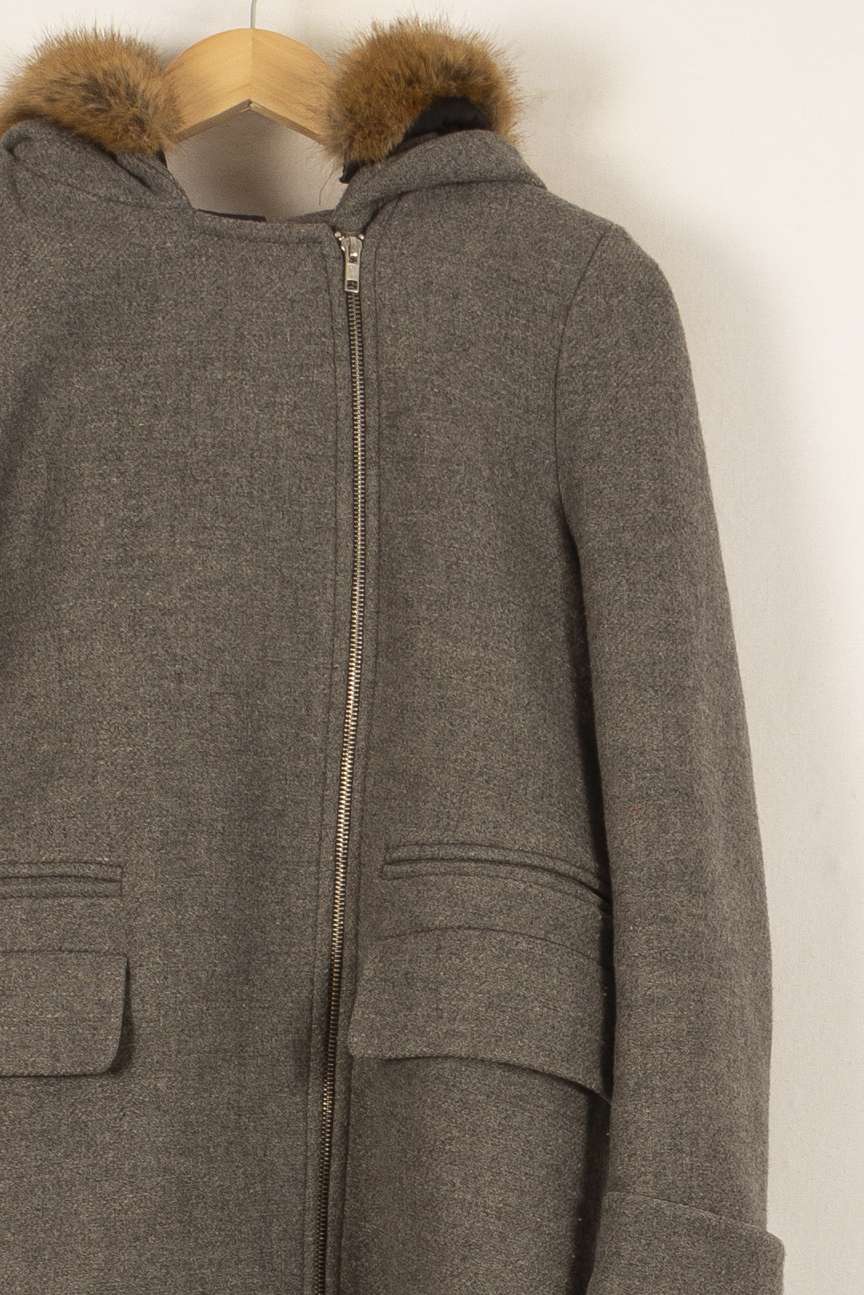 Manteau Gris - Taille XXL/44 de la marque Caroll | PARAD45113 - Vendu par Paradigme - Image 3