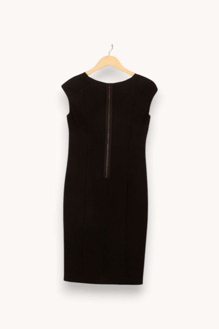 Robe Droite Noire - Taille S/36 de la marque Gerard Darel | PARAD45121 - Vendu par Paradigme - Image 4