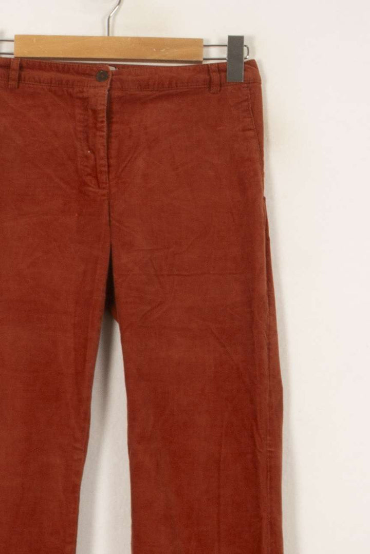 Pantalon Évasé Marron - Taille S/36 de la marque Pablo | PARAD45123 - Vendu par Paradigme - Image 3