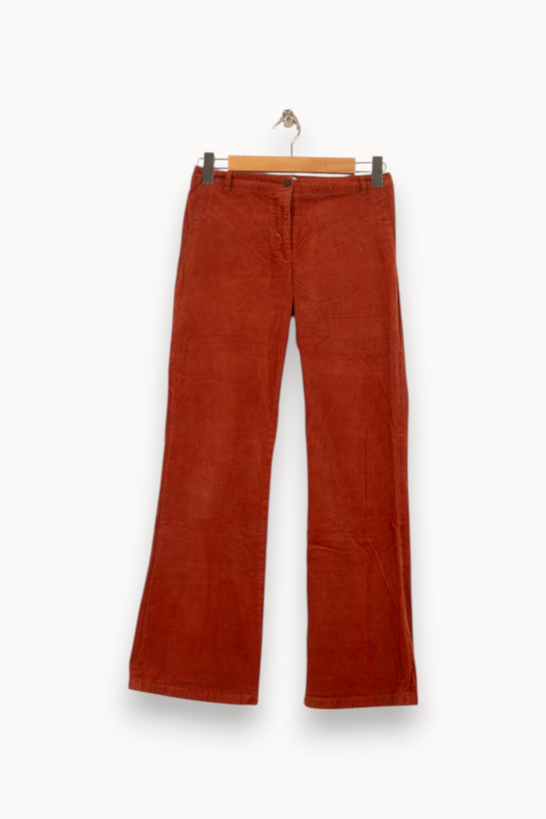 Pantalon Évasé Marron - Taille S/36 de la marque Pablo | PARAD45123 - Vendu par Paradigme - Image 2