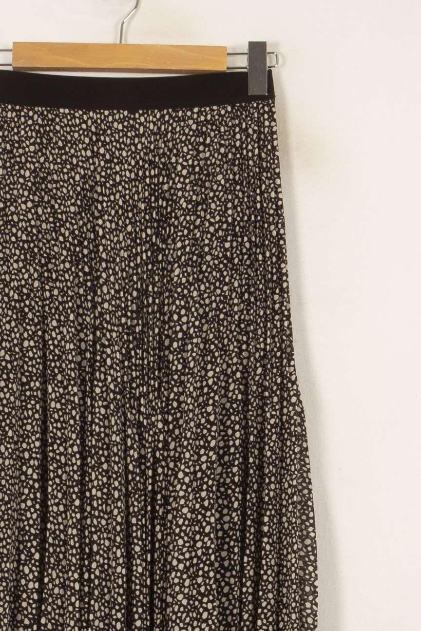 Jupe Longue Noire et Beige - Taille S/36 de la marque Gerard Darel | PARAD45124 - Vendu par Paradigme - Image 3