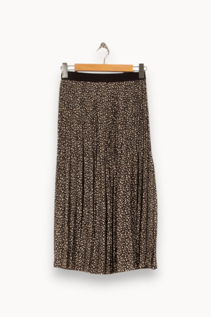 Jupe Longue Noire et Beige - Taille S/36 de la marque Gerard Darel | PARAD45124 - Vendu par Paradigme - Image 2